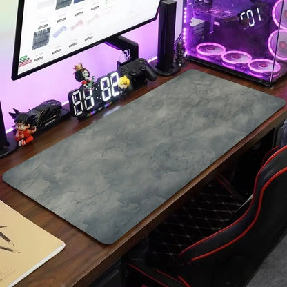 Grey series Mouse Pad Large Computer Office Game Table Mats XXL Rubber Anti-slip Gaming Keyboard Mousepads Long Desk Pads