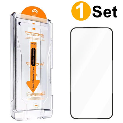 1/4Set 18PM Easy Install Screen Protector For iPhone 18 17 16 15 Pro Max 18pro 18Promax Dust Free Tempered Glass Protective Film