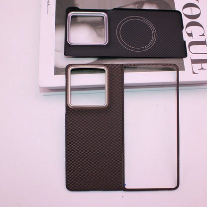 Aramid Fiber Case for Motorola Razr Fold, Compatible with MagSafe, Slim Lightweight Back Cover