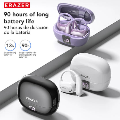 Erazer XT66 Intelligent Translator Earphone Wireless Headphones Bluetooth Earbuds Real-time Translate Equalizer APP Built-in Mic
