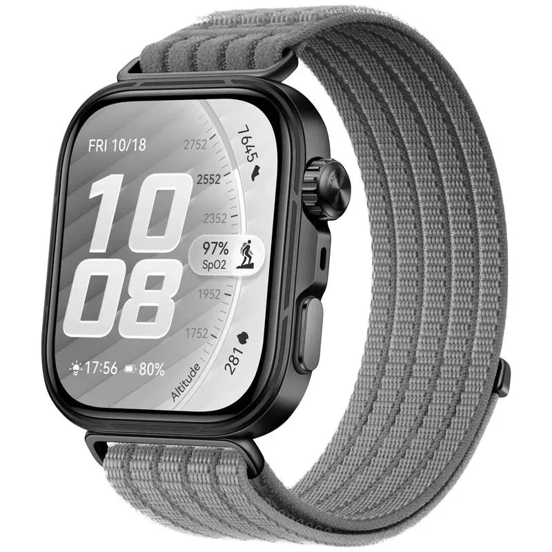 Official Nylon Braided Strap for Huawei Watch Fit 5/5 Pro Breathable Bracelet Watchband Huawei Watch Fit 4 Pro/4/3 Accessories