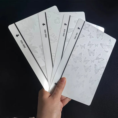 FONLYU 50PC 3D Transparent TPU Hydorgel Film With Cartoon Design Phone Back Skin Stickers for Screen Protector Cutting Machine