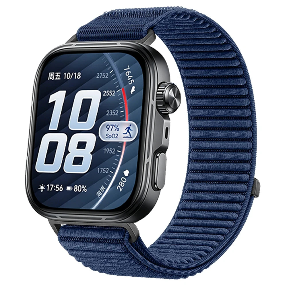 Official Nylon Braided Strap for Huawei Watch Fit 5/5 Pro Breathable Bracelet Watchband Huawei Watch Fit 4 Pro/4/3 Accessories