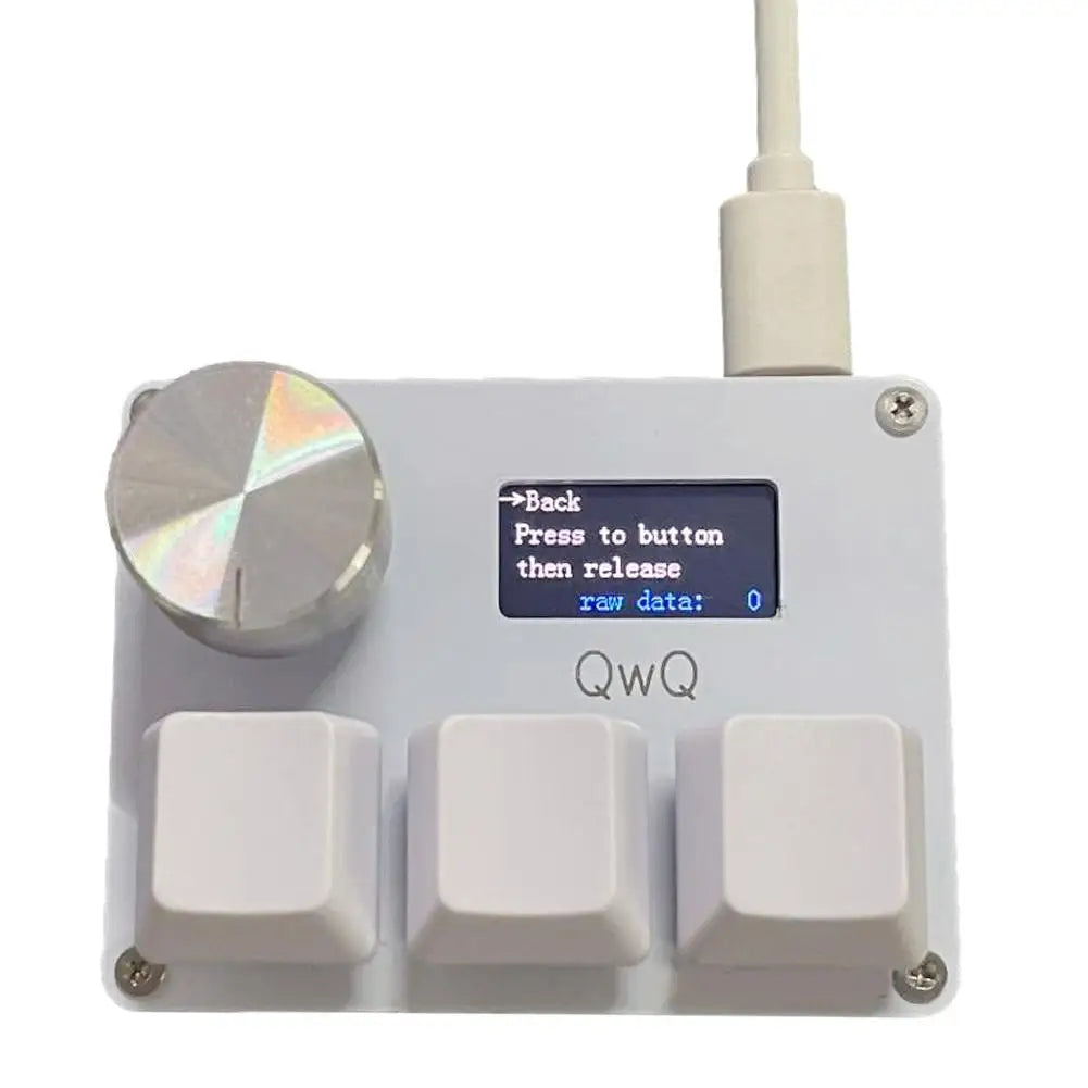 USB Programming Macro Custom Mechanical Keyboard RGB 24/16/12/9/8/4/3/2 Key Copy and Paste DIY Gaming Mini Keypad Macropad