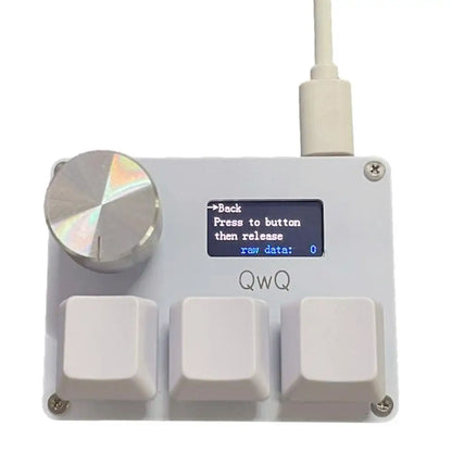 USB Programming Macro Custom Mechanical Keyboard RGB 24/16/12/9/8/4/3/2 Key Copy and Paste DIY Gaming Mini Keypad Macropad