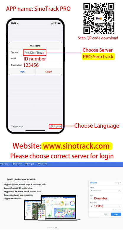 SinoTrack 4G Mini OBD II GPS Tracker ST-902L Built-in Battery 16PIN Interface Device for Car Anti-Theft With Free APP