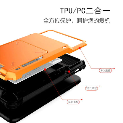 For iPhone 14 13 12 11 Pro 11 Pro Max 7 8 Plus XS MAX 6 Case Flip Card Slots Business Armor Cover For iPhone X XS XR 7 7+ 6 6S
