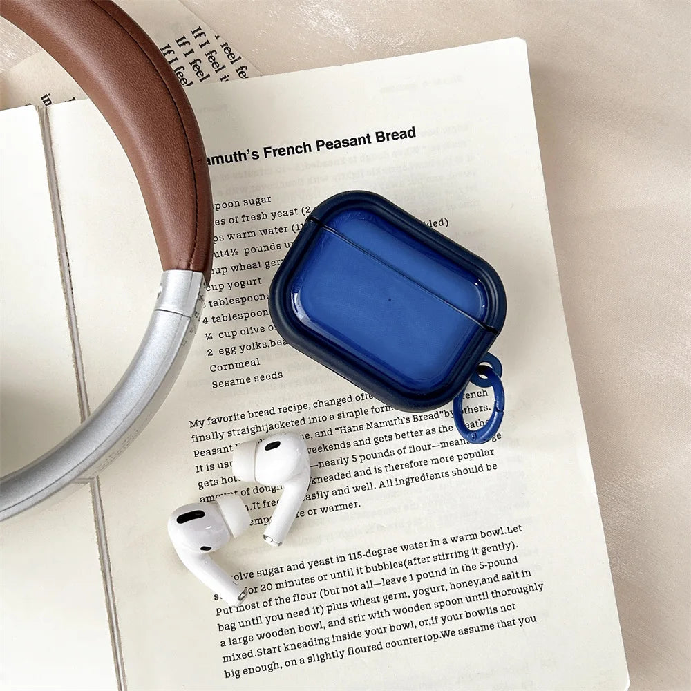 For Airpods Pro 3 Case,Pure Color Orange TPU Protective Earphone Cover For Airpods Pro 2/Airpods 4 3 2 1 Cover Funda