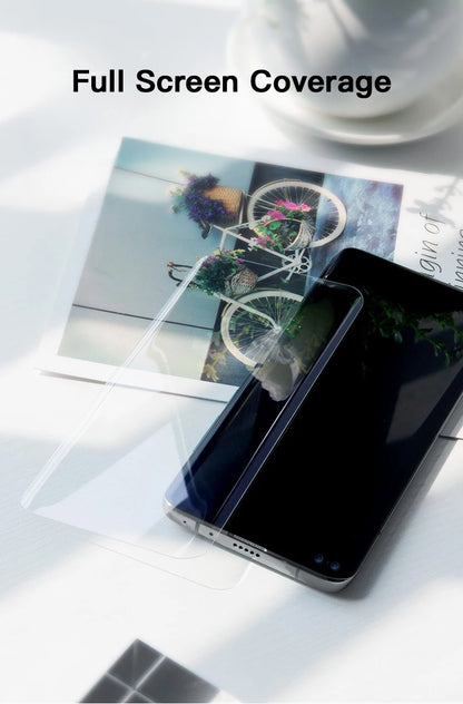 1-3PCS UV Tempered Glass For Google 8 7 6 Pro Full Cover Glue Curing For Pixel 8Pro Screen Protector