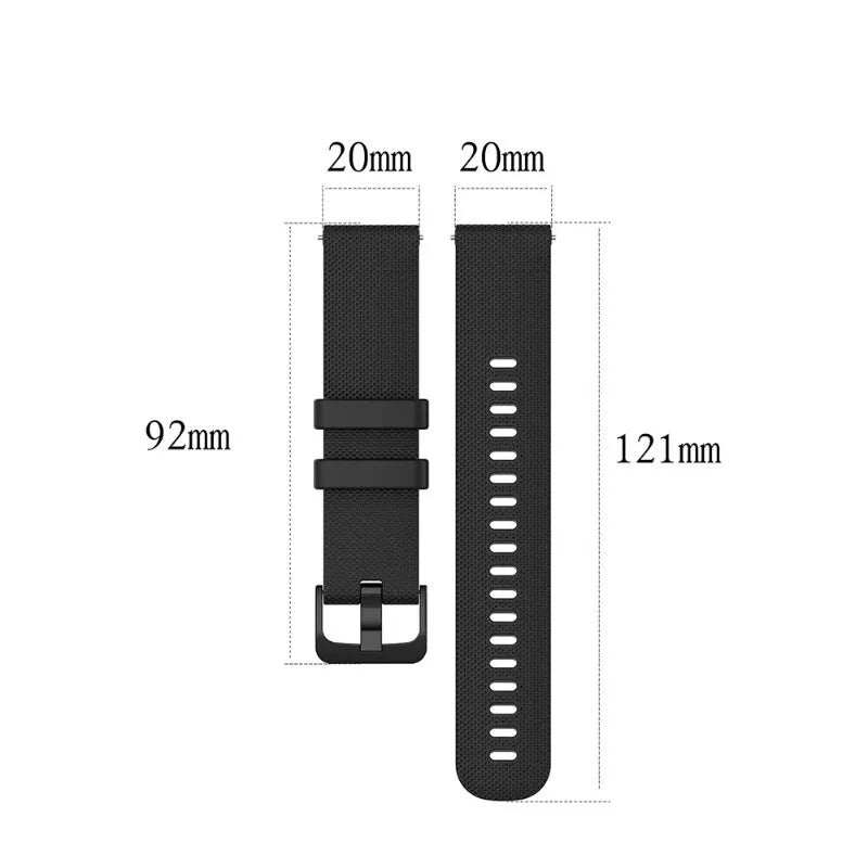 20mm 22mm Watch Strap Band For Garmin Vivoactive 3 4 5/Venu 2 Plus/Venu 3/Forerunner 265 965 745 645 255 Bracelet Wristband