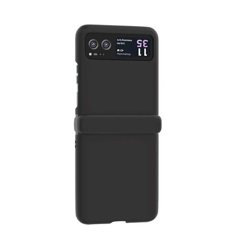 Candy Color Hinge Protective Phone Case For Motorola Razr 70 60 50 40 Ultra Skin Feel Shockproof Cover PC Bumper Shell Funda