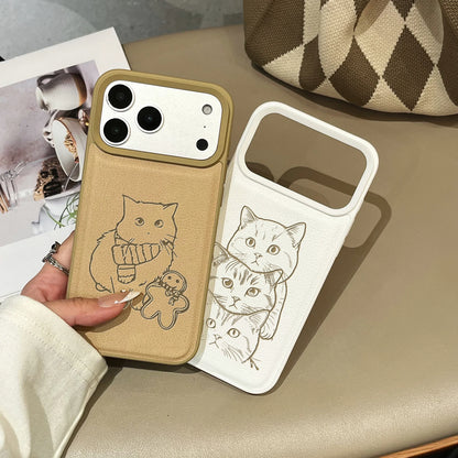 Custom Photo Image Converted to Minimalist Line Style Phone Case for iPhone 18 17 16 15 14 13 12 11 Pro Max 16 Plus 17 Air