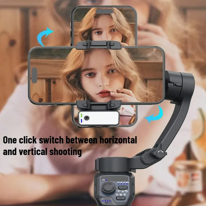 Mobile gimbal stabilizer ,Phone Stabilizer for Video Recording with Face/Object Tracking,3-Axis Gimbal for Android,iPhone