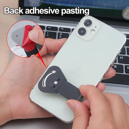 Ultra-Thin Phone Kickstand Universal 360 Degree Rotatable Cellphone Holder Stands Foldable Desktop Phone Bracket for Mi Samsung