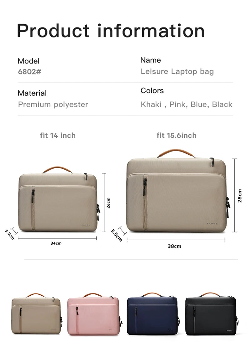 BANGE New 14-15.6 inch Laptop Sleeve Bag Notebook Cover Pouch for Xiaomi Air HP Dell Laptop Bag Tablet Case For Macbook HP DELL