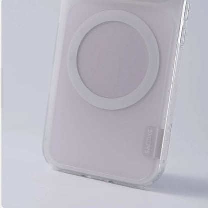 Gradient Color Skin-Feel Matte Silicone Button Case For iPhone 18 Pro Max 17 16 15 14 Pro for Magsafe Wireless Charging PC Cover