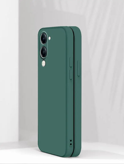 For VIVO Y29S Y19 5G Y04 Y19e 4G Case Simple Skin-friendly Silicone Lanyard Cover for VIVo Y29 s Anti-slip Shockproof Funda