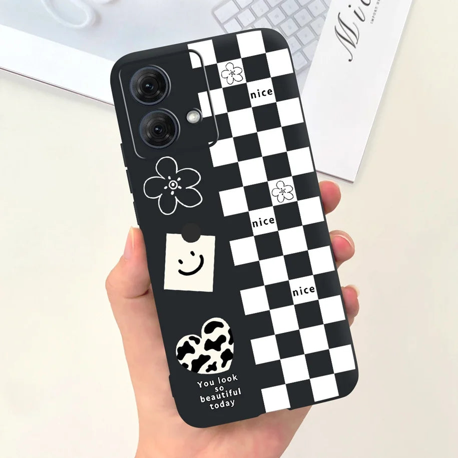 For Motorola Moto G54 Case Moto G84 Phone Cover Cute Astronaut Slim TPU Soft Silicone Funda For MotoG54 MotoG84 5G XT2343-1 Capa