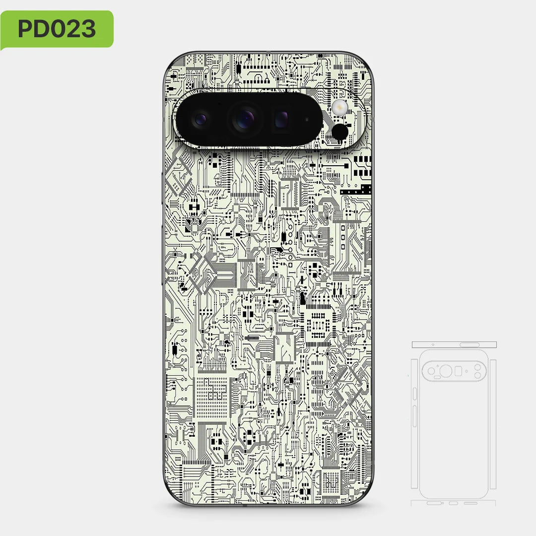 Colorful Decal Skin for Google Pixel 10 9 8 7 Pro 6 6pro Back Screen Protector Film Cover Case Macaroon Wrap Matte Sticker