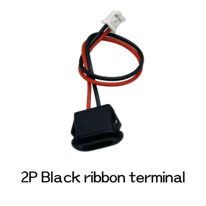 Type C Female Connector Waterproof USB C Female Jack Socket 2 Pin 3A Charging Port Power Cable Extension Direct Crimp Mount