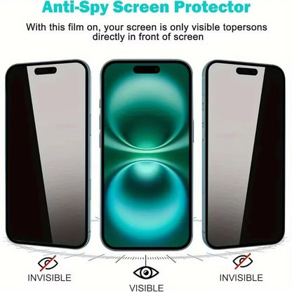 1-5PCS Fingerprint Unlock Privacy Screen Protector For Samsung S26 S26Ultra S25 S25 S24 Ultra S25 S22 S23 S26 + Tempered Glass