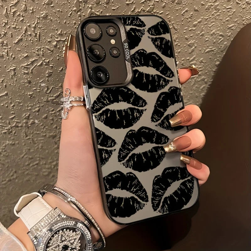 Fashion Leopard Pattern Hard Phone Case For Samsung Galaxy S25 Ultra Case Samsung S24 Ultra S26 S23 FE S22 S 25 Back Cover Funda