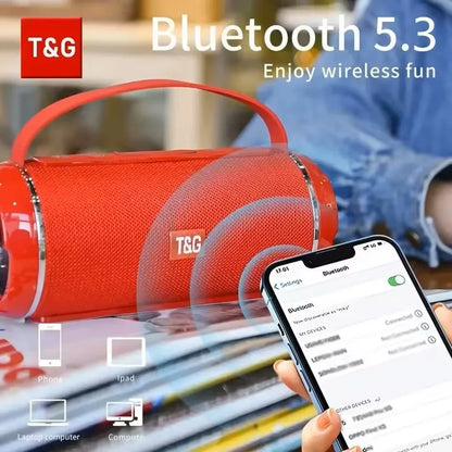 Wireless Subwoofer Portable Bluetooth Speaker Radio FM Waterproof Sound Box Music Caixa De Som Coluna Blootooth Bass Hifi Bocina