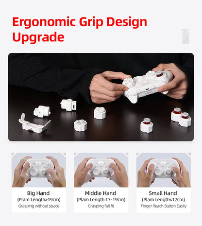 BEITONG PANGU Modular Wireless Controller, DIY Layout, Tool-Free Swap, TMR Joystick, for Switch/PC/Android/iOS