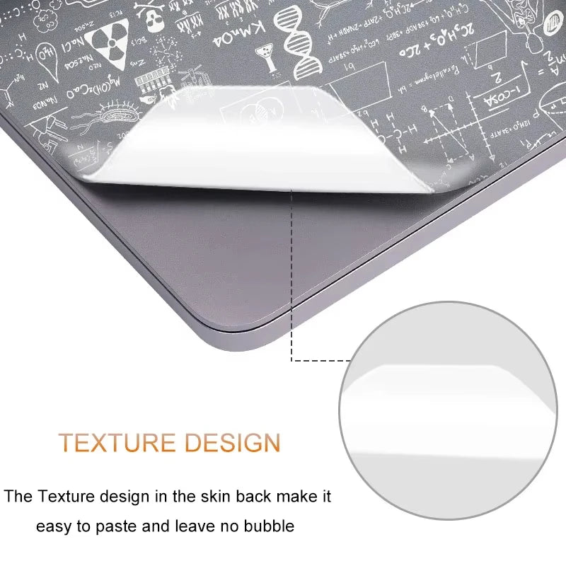 Laptop Skin Sticker for Macbook 13.3 inch Air Pro 2020 UA Print PET Protective Decal Sticker A2337 A2338 Anti-Scratch Waterproof