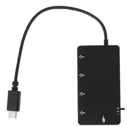 1 Set Micro USB OTG 4 Port Hub Power Charging Adapter Cable For Smartphone Tablet High Speed