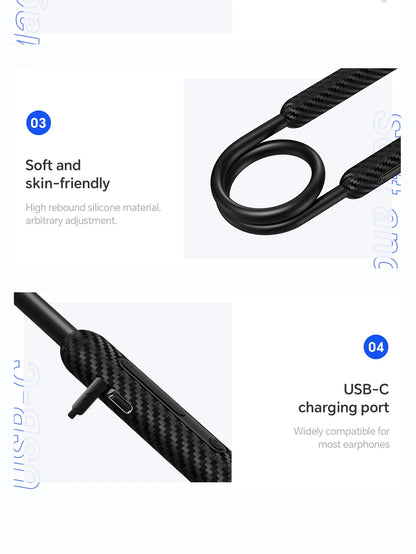 HOCO ES70 Neckband Headsets Bluetooth Wireless Headphones Outdoor Sport Earphones Portable Hifi Sounds Earbuds With Microphone