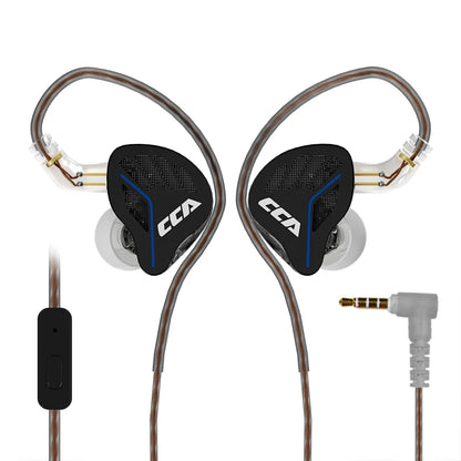 CCA-akx Wired In-Ear Headphones for Live Monitoring, High-Quality HiFi, 3.5mm Interface with Dedicated Anchoring.