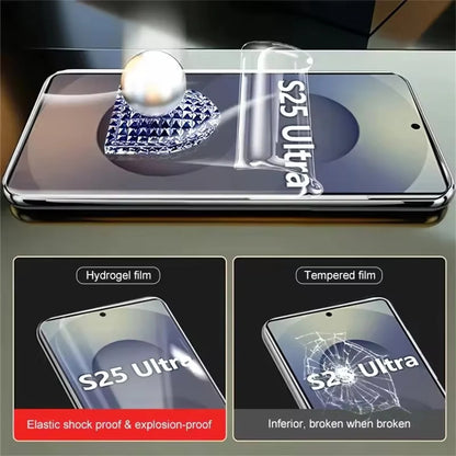 5PCS Soft Hydrogel Film for Samsung Galaxy S26 S25 Edge S24 S23 S22 S21 S20 FE Ultra Screen Protector on Galaxy Note 20 10 Plus