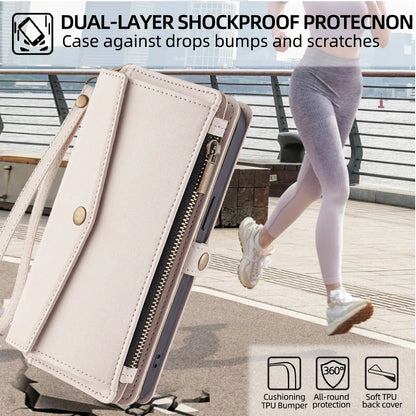 Flip Cover Wallet Phone Case For Samsung Galaxy S26 S25 S24 S23 S22 S21 FE Plus Ultra Edge 5G PU Leather Multi-Functional Bags