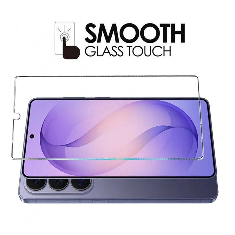 6IN1 Tempered Glass For Samsung Galaxy S26 S25 S24 Ultra S23 S22 S21 FE Plus Unlock HD Screen Protector Glass Phone Accessories