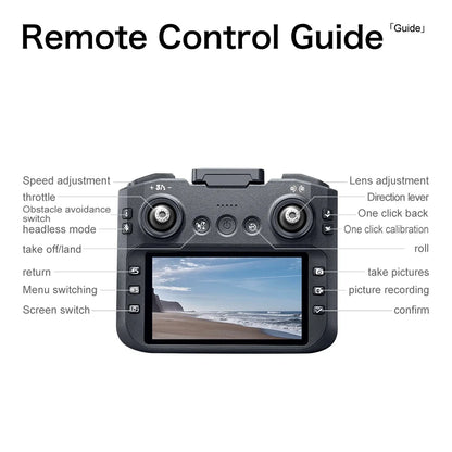 For Genuine GT8 Drone 4K Professional Dual Camera FPV GPS Brushless Motor Optical Flow Hovering Folding Quadcopter 4k 8K RC Dron