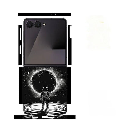 Skin For Samsung Galaxy Z Flip 7 6 5 4 3 Back Film Sticker Full Cover Protective Decal Wrap Side Frame Back Screen Protector