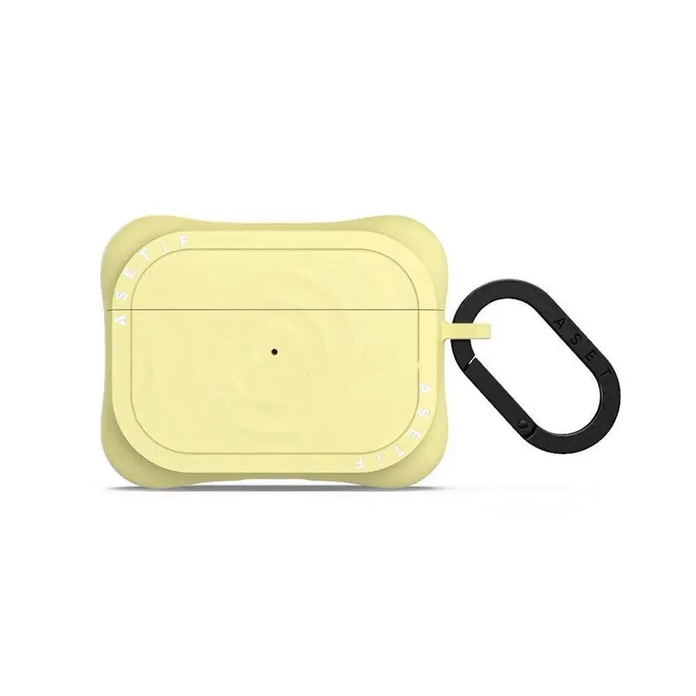 Niche Boyang Wave Design Shockproof Earphone Shell Compatible With AirPods Pro Wireless Headphones