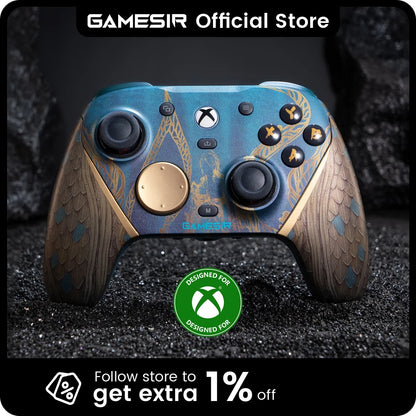 GameSir G7 Pro Wuchang Wireless Xbox Gaming Controller – Charging Dock, TMR Joytick, Hall Effect Trigger, Swappable Faceplate