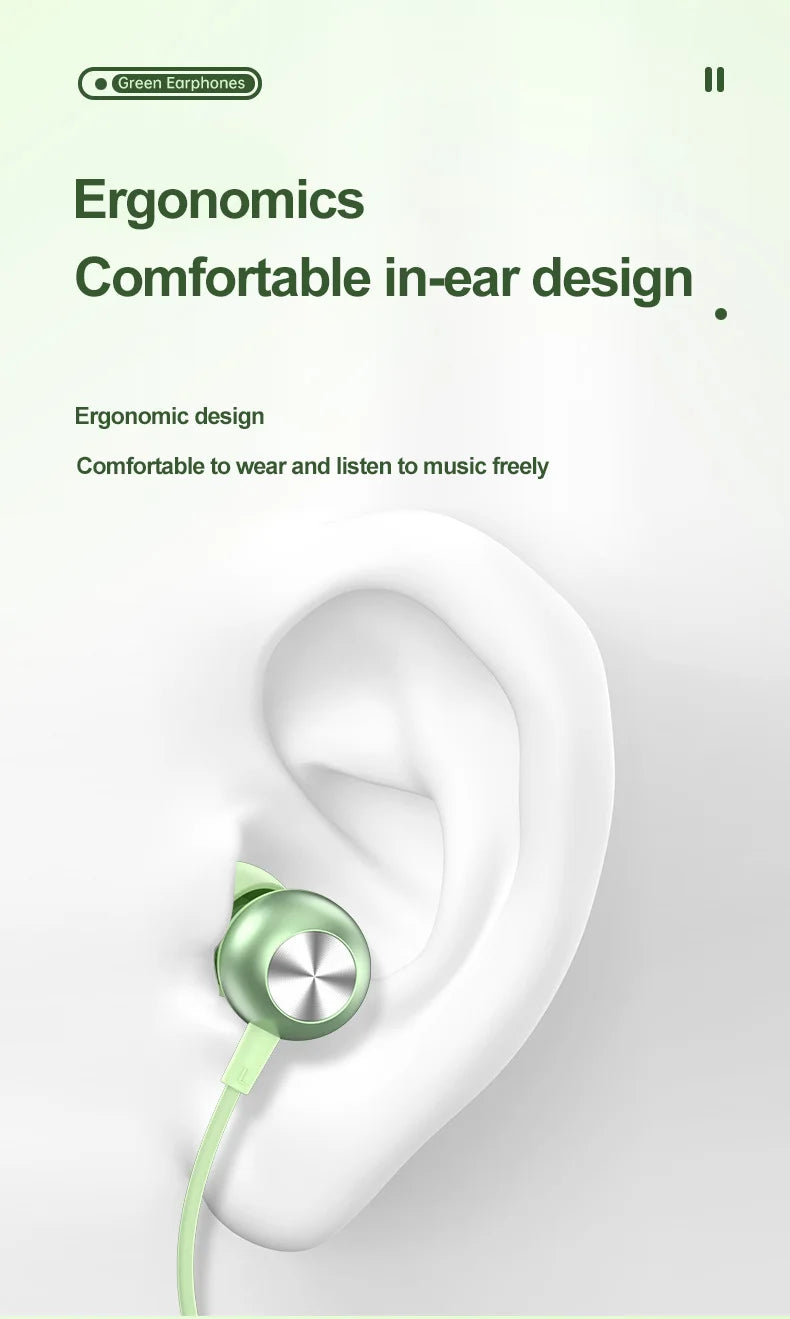 Wired Headphones For Apple iPhone 15 16 E Pro Max Plus iPad USB C In-Ear Earphones HiFi Surround Sound Music Type C Wired Earbud