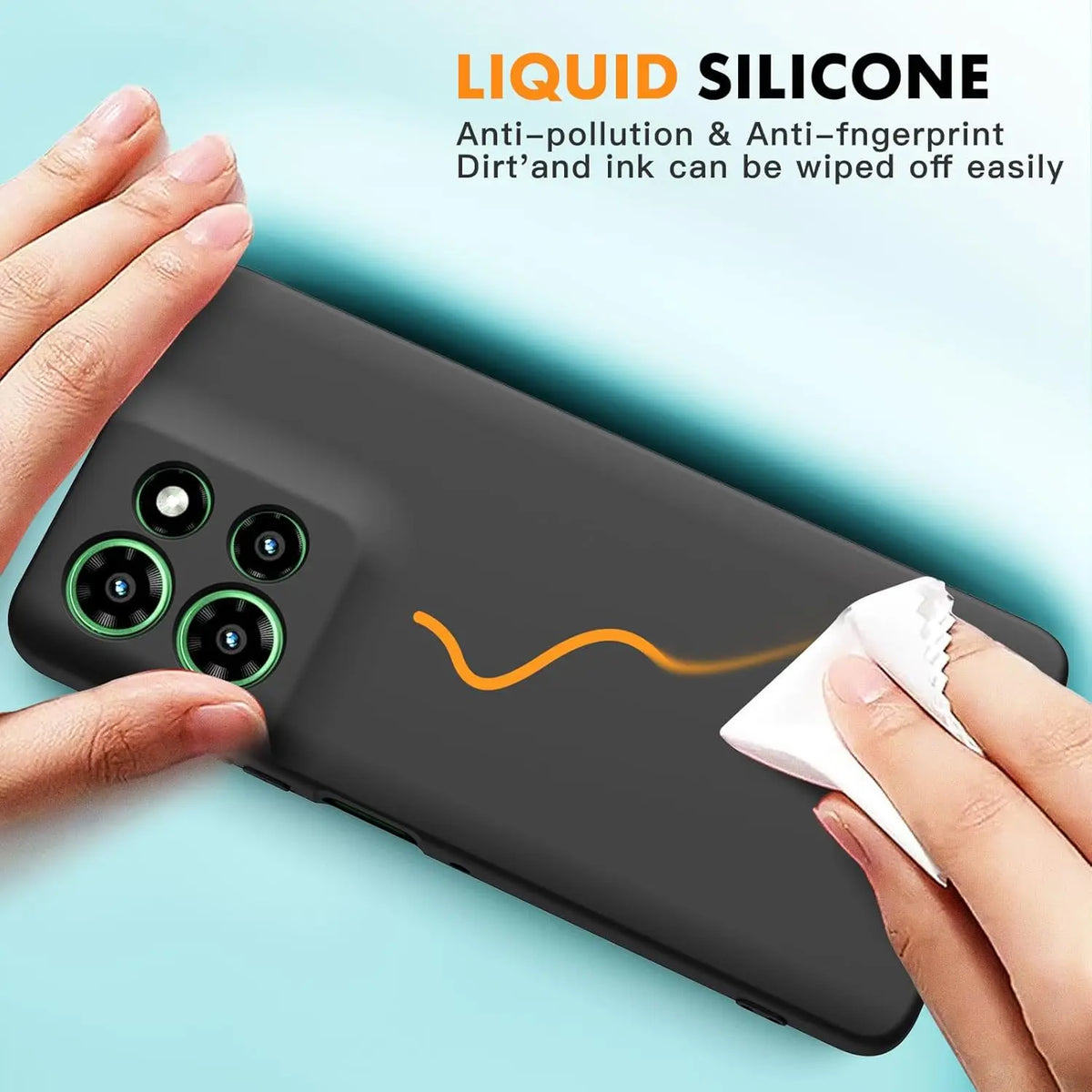 Flexible Liquid Silicone TPU Phone Case For Motorola Moto G37 G47 G67 G77 G17 G57 Power G56 G86 5G G06 Protective Cover Fundas