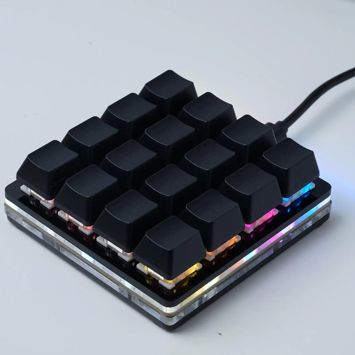USB Programming Macro Custom Mechanical Keyboard RGB 24/16/12/9/8/4/3/2 Key Copy and Paste DIY Gaming Mini Keypad Macropad
