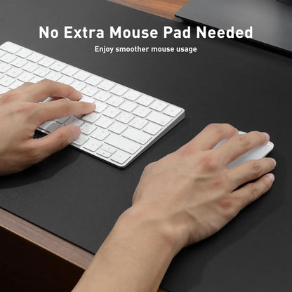 Mouse Pad Large Office Desk Mat ,Waterproof PU Leather Desktop Keyboard Desk Pad Gaming Mousepad Desk Writing Pad for home