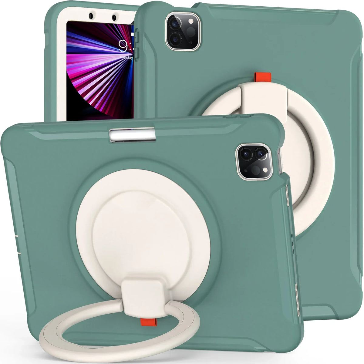 Stand Tablet Case For iPad 2025 Pro 13 11 Mini Air 3 4 5 6 7 8 9 10th 11th Generation 10.9 12.9 inch Handle Shockproof Cover