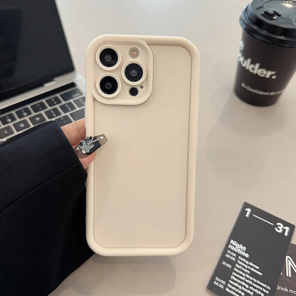 Soft Silicone Case For iPhone 17 16 15 14 11 13 12 Pro Max 17 Air 16e Mini Shockproof PhoneCover For iPhone X XR XS Max 7 8 Plus