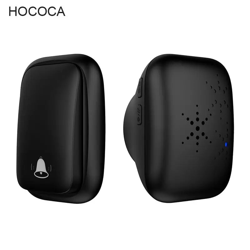 New Long-Range Self Powered Wireless Door Bell No Battery Waterproof 60 Ringtones Kinetic Doorbell EU US UK Plugs Optional