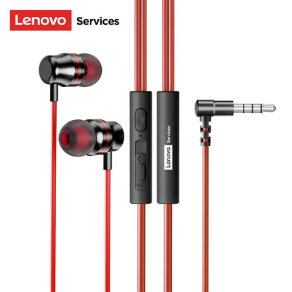 Lenovo YF38 Wired Earphones Type-C/3.5mm Gaming Headphones HiFi-level Dynamic Sound Ultra-low Latency Earbuds W Mic Tangle-Free