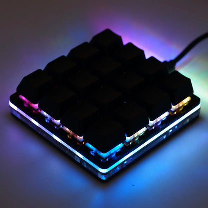 USB Programming Macro Custom Mechanical Keyboard RGB 24/16/12/9/8/4/3/2 Key Copy and Paste DIY Gaming Mini Keypad Macropad