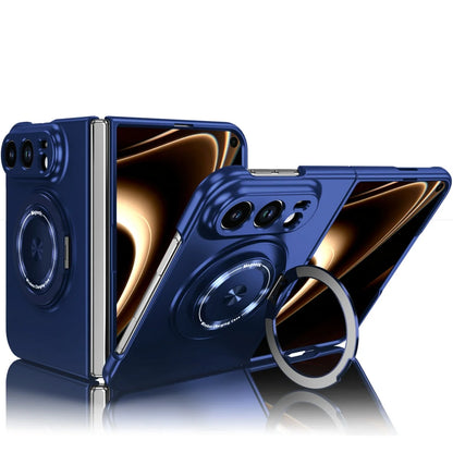 Luxury for Magsafe Wireless Charging Rotating Magnetic Stand Phone Case for IPhone Duo 18 Fold Lens Protector Shockproof Cover