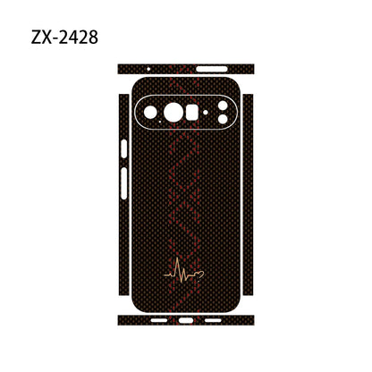 Creative Skin Wrap for Google Pixel 10 9 8 7 Pro 6 6A Back Screen Protector Film Cover Case Macaroon Wrap Sticker